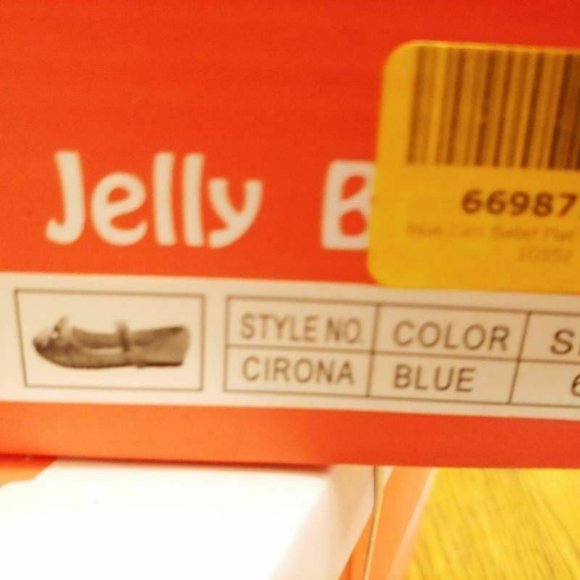 JELLY BEANS Baby Girls Cirona Flat Shoes 6 New - Picture 10 of 10